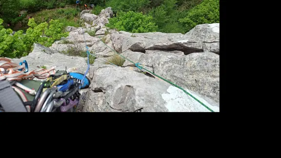 Stagiu de catarare trad cu Leslie Fucsko la Vadu Crisului