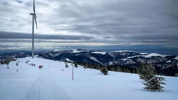 Drumeție de iarnă pe Cucurbăta Mică