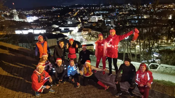 Alergare de Mos Craciun prin oras - editia a II-a