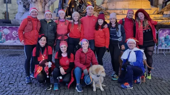 Alergare de Mos Craciun prin oras - editia a III-a