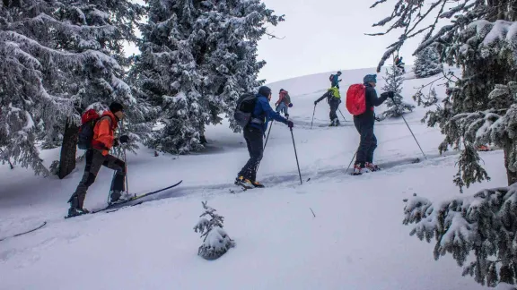 Schi de tură, M-ții Șureanu