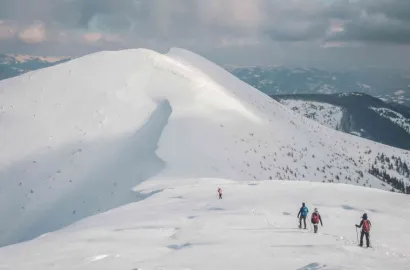 Introducere in drumeția de iarnă: Munții Tibleș