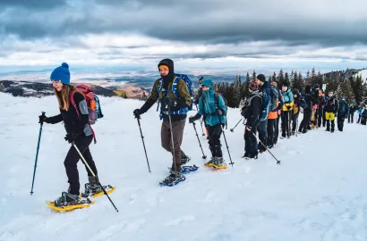 Introducere în drumeția de iarnă: Munții Lotrului - Prejba | Exsteel Engineering