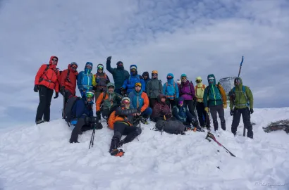 Tura alpină pe Pietrosul Rodnei cu vânt, voie bună și oameni faini