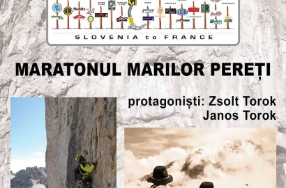 Video-proiecție "MARATONUL MARILOR PEREȚI" - marți 17 noiembrie la Cluj