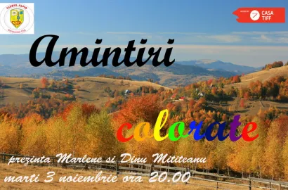 Proiectie: "Amintiri colorate", marti 3.11 la Cluj