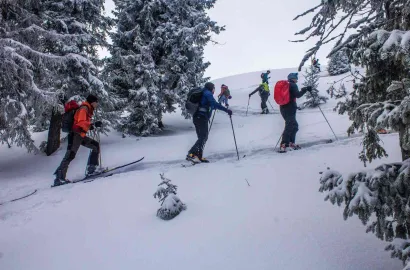 Schi de tură, M-ții Șureanu