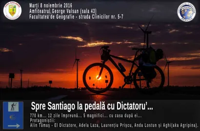 Proiectie foto-video: Spre Santiago la pedală cu Dictatoru'