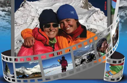 Proiectie: "Ascensiune pe Cho Oyu" cu Felicia si Catrinel Enache, 2.04 la Cluj