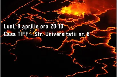 Proiectie: "Nyiragongo 2010 - pe buzele celui mai activ vulcan din Africa", cu Stefan Roman, 8.04 la Cluj