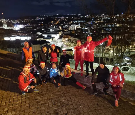 Alergare de Mos Craciun prin oras - editia a II-a