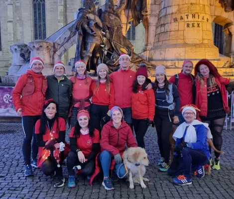 Alergare de Mos Craciun prin oras - editia a III-a