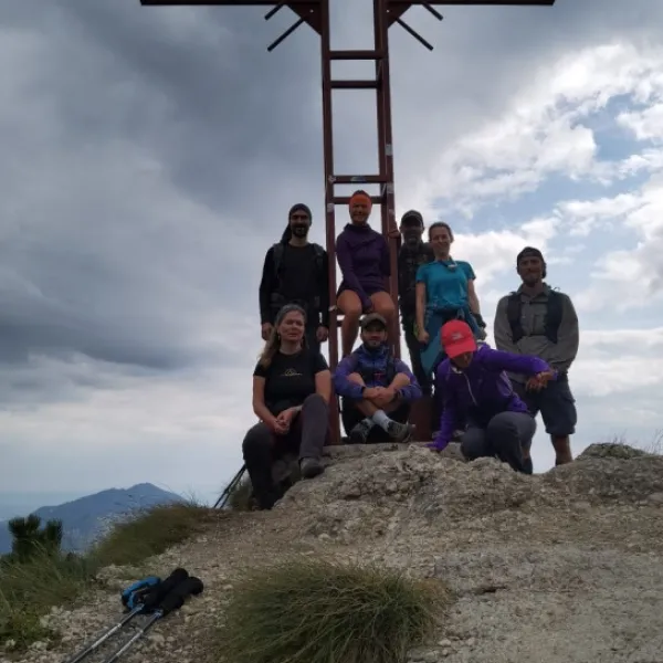 Poză de grup la Cruce