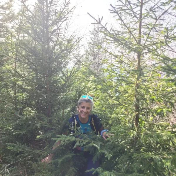 membru CAR pe Muntii Cozia