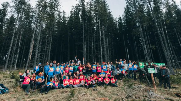 Impadurirea de pe Muntele Agrisului - 27 aprilie 2024