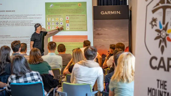 Planificare drumetii montane, gazduit de Garmin Cluj