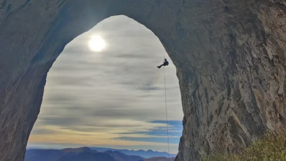 Adoptă un cățărător - Rapel la Coșul Boului