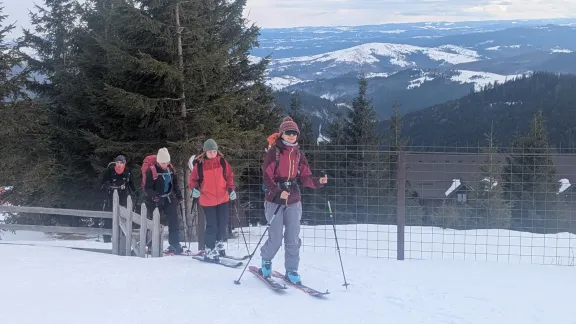 Inițiere în schi de tură pentru tineret