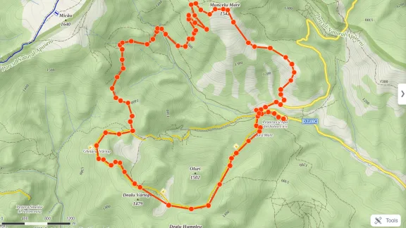 Tura la peșterile din Valea Firii - vf. Muncelul Mare (1542 m)