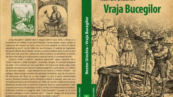 "Vraja Bucegilor" de Nestor Urechia, o noua carte in COLECTIA VERDE