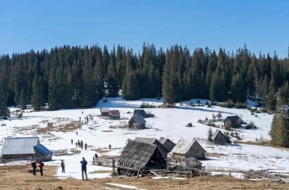 Inițiere în drumeția de iarnă, Muntele Mare, Exsteel Engineering