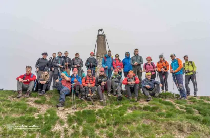 Pe granita cu Ucraina si la narcisele de pe muntele Tomnatec