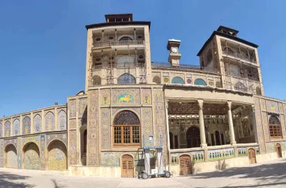 Proiectie foto despre Iran