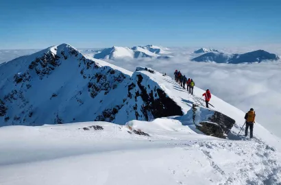 Pietrosul Rodnei iarna - o tura de neuitat 