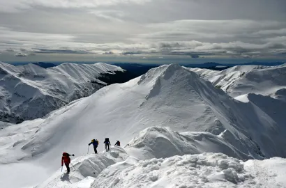 Atelier alpinism de iarnă în Făgăraș
