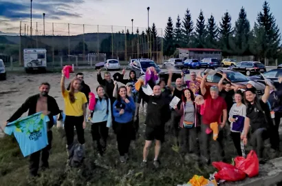 Marcaj traseul Someșului Cald (II)