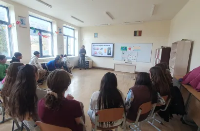 Colorăm școala cu Edunatura și CAR Cluj.