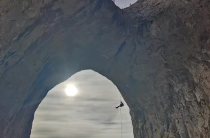 Adoptă un cățărător - Rapel la Coșul Boului