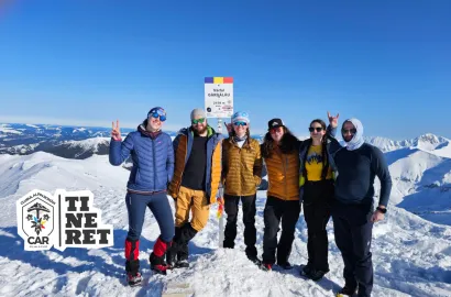 Tură de iarnă pe Vârful Gârgălău