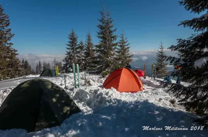 Vladeasa - tura de initiere: iarna cu cortul (24-25 februarie 2018)