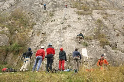 Tabara de escalada, 25-26 Oct. 2008, Cheile Aiudului