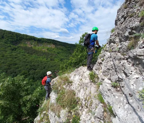 Via-Ferrata pentru începători | Vadu Crișului