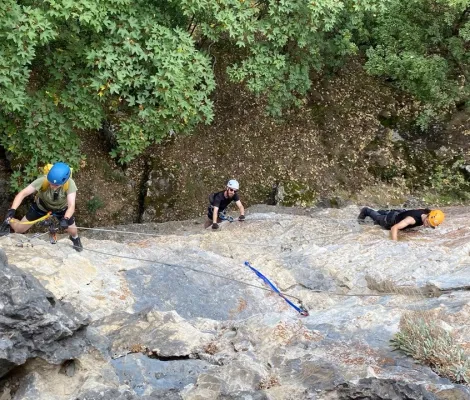 Via Ferrata și escaladă la Cheile Galbenului