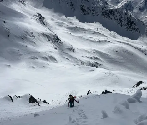 Schi-alpinism și freeride, în zona Bâlea Lac