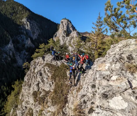 Via-ferrata si escalada in Muntii Hasmas