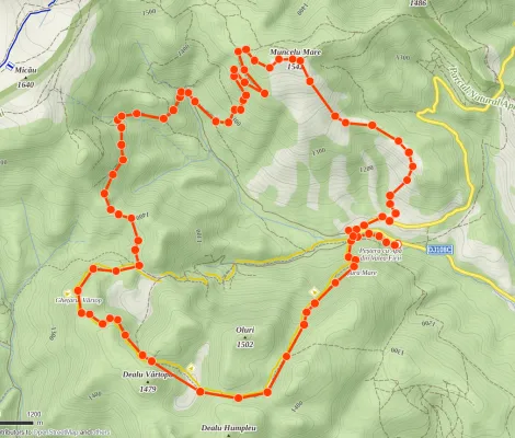 Tura la peșterile din Valea Firii - vf. Muncelul Mare (1542 m)
