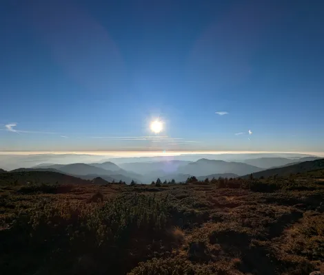 Weekend în Călimani: Apus pe Vârful Ruscii