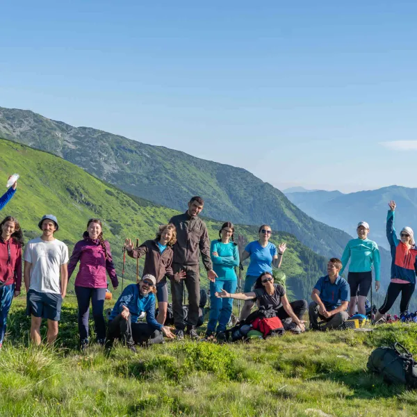 Drumeție la rhododendron, UMT Software