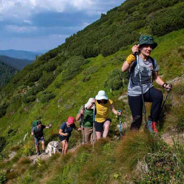 Urcare catre vf. Pietrosul Calimanilor