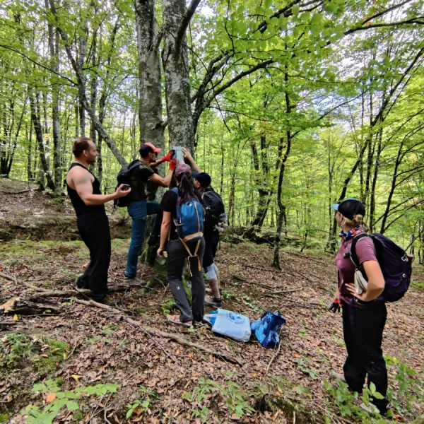 Marcaj traseul Someșului Cald (II)