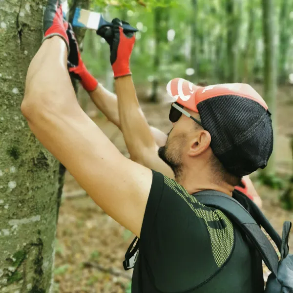 Marcaj traseul Someșului Cald (II)
