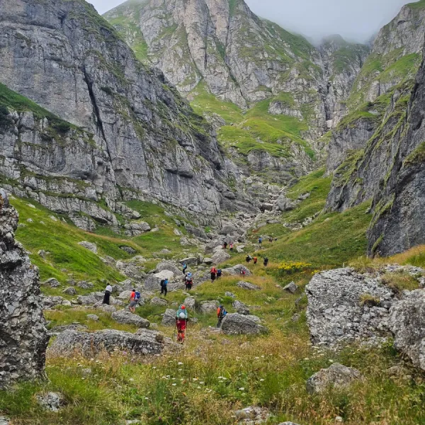 Prin abrupturile Bucegilor